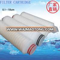 micron pleated alkaline water filter cartridge acidic water filter